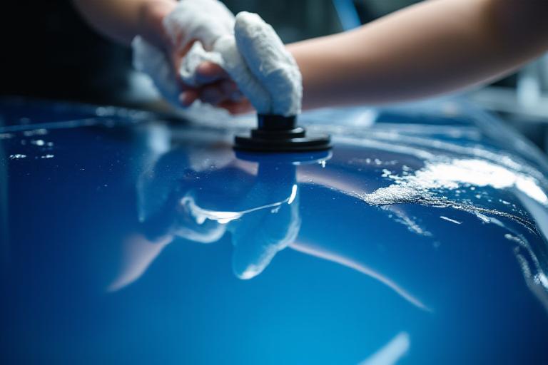 セラミックコーティングの施工